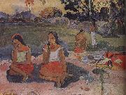 Paul Gauguin Sacred spring Sweden oil painting artist
